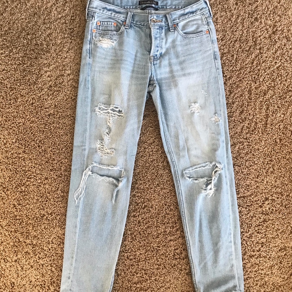 A & F Boyfriend Jeans
